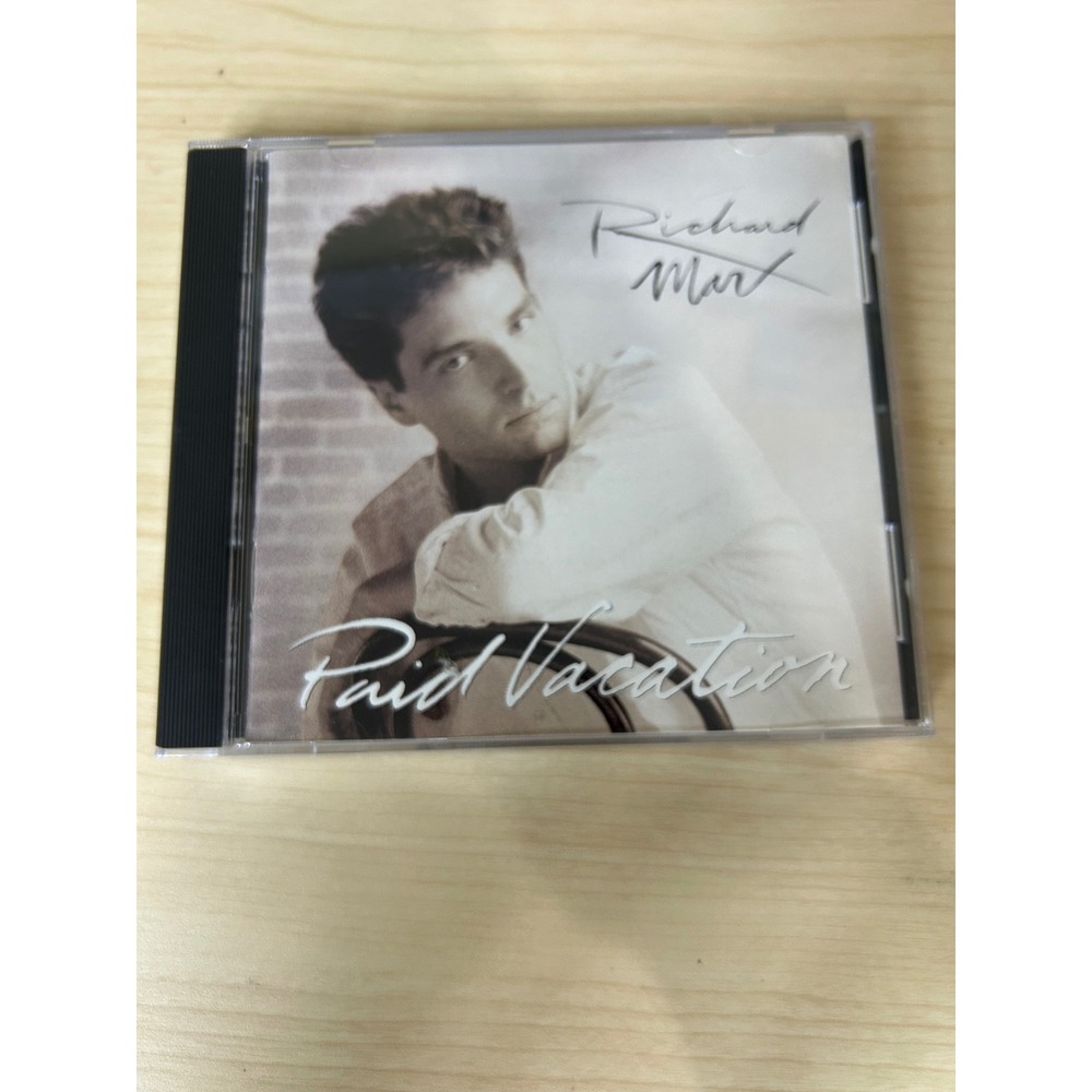Richard‎ Marx Paid Vacation CD 1993 Capitol Records Pop Rock Now and Forever